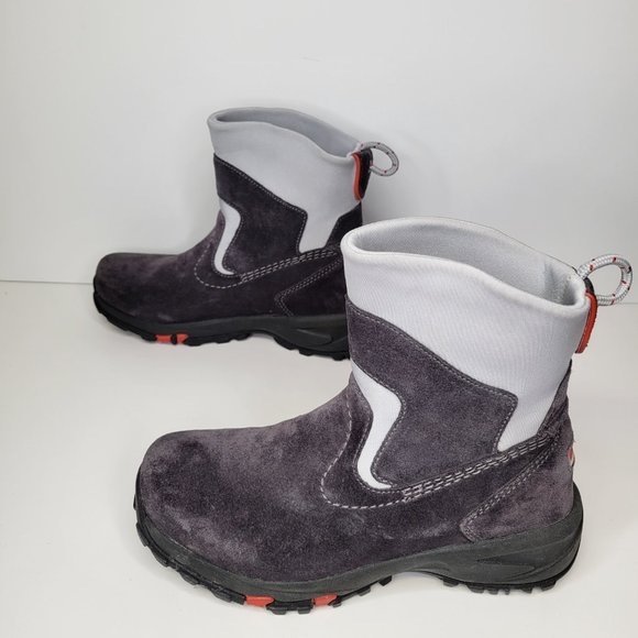 L. L. Bean Women's Size 6 Boots Gray Suede Thinsulate - Picture 5 of 9